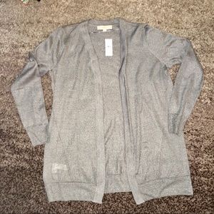 Gray Cardigan